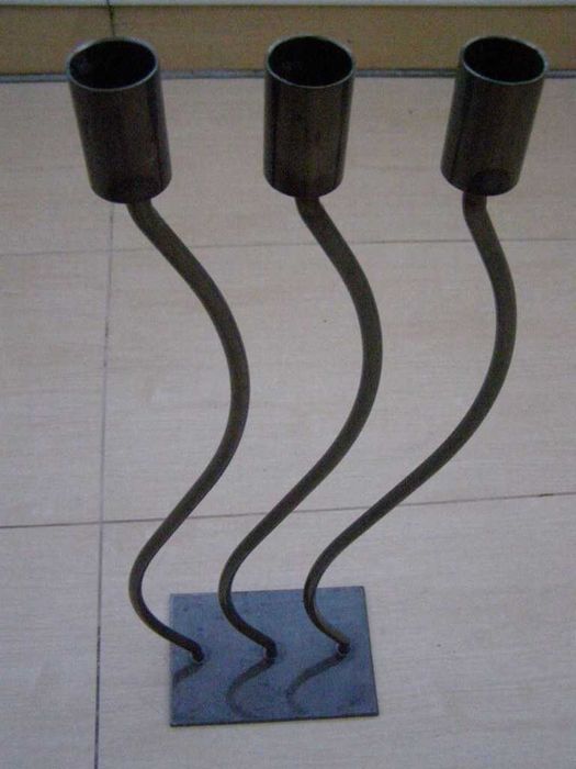 винтидж фруктиера свещник стар пепелник месинг vintage deco