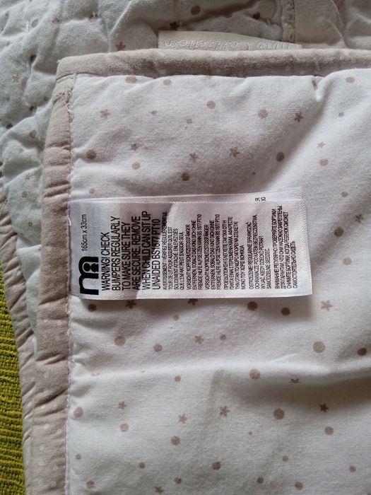 Комплект за бебешко/ детски легло Mothercare Pure Collection - 6 части