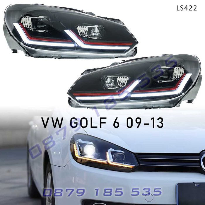 Тунинг LED фарове VW Golf 6 09-13 Red Line Volkswagen голф лед светлин
