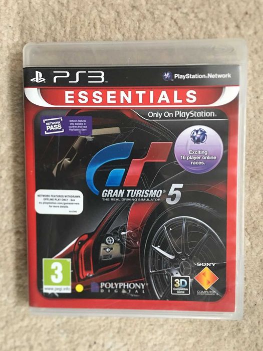 Gran Turismo 5, FIFA `12  +  FIFA `15  PlayStation 3