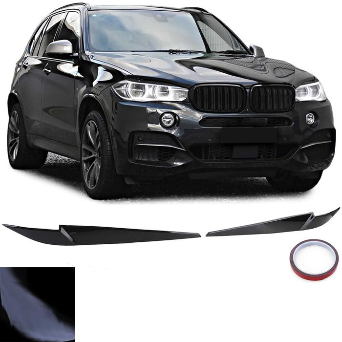 Pleoape bad boy BMW X5 F15 (2013 - 2018) negru lucios