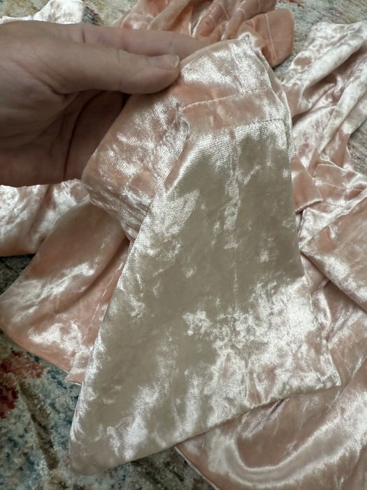 Мешочки из бархата