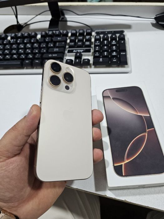 Iphone 16 pro 128 gb 150 sikl 100 yomkos