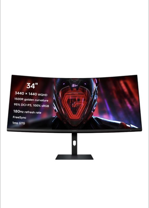Монитор 34" Xiaomi Curved Gaming Monitor G34WQi