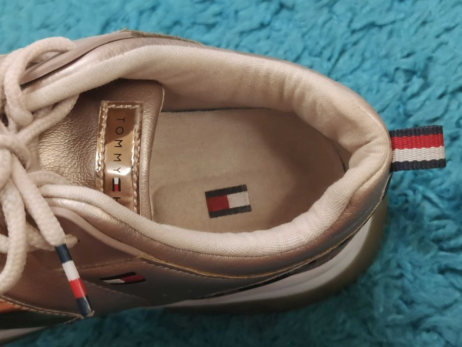 Adidasi Tommy Hilfiger Auriu 37