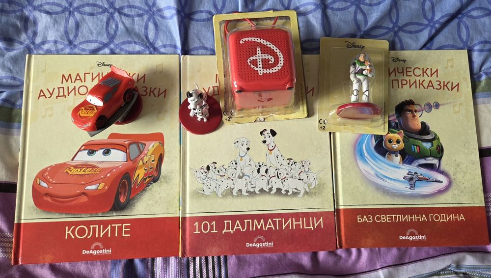 Дисни колонка до 99бр, 3 инижки с фигурки