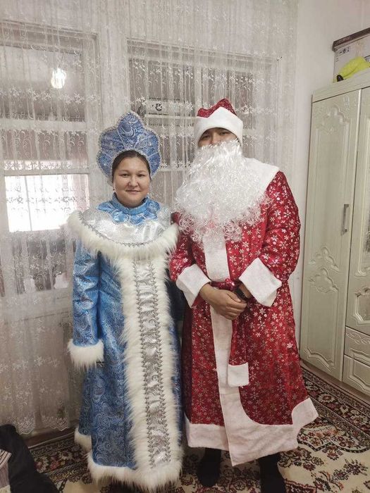 Аяз Ата | Акшакар | Дед мороз | Снегурочка