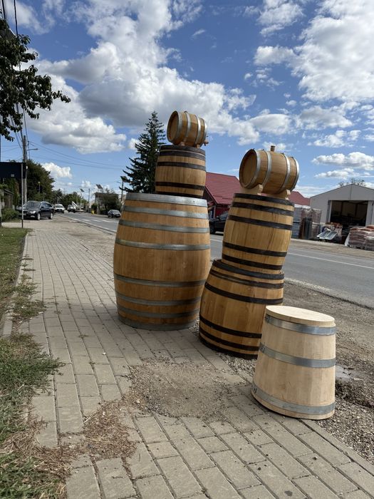 Butoi din stejar salcam dud