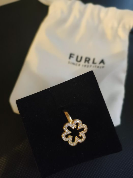Пръстен Furla с циркониеви камъчета