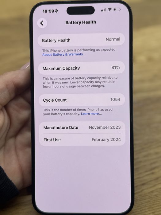 Iphone 15 pro max 256 gb