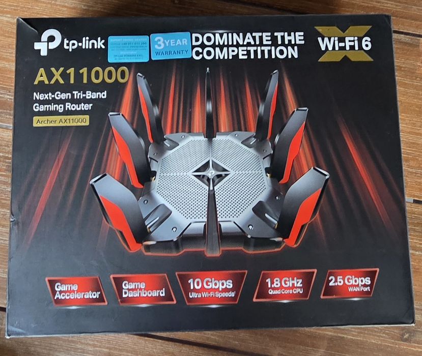 Router gaming wireless tp-link archer ax11000