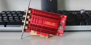 Placa de retea Wireless ASUS PCE-AC88 AC1300, Dual Band 1000 + 2100 Mb