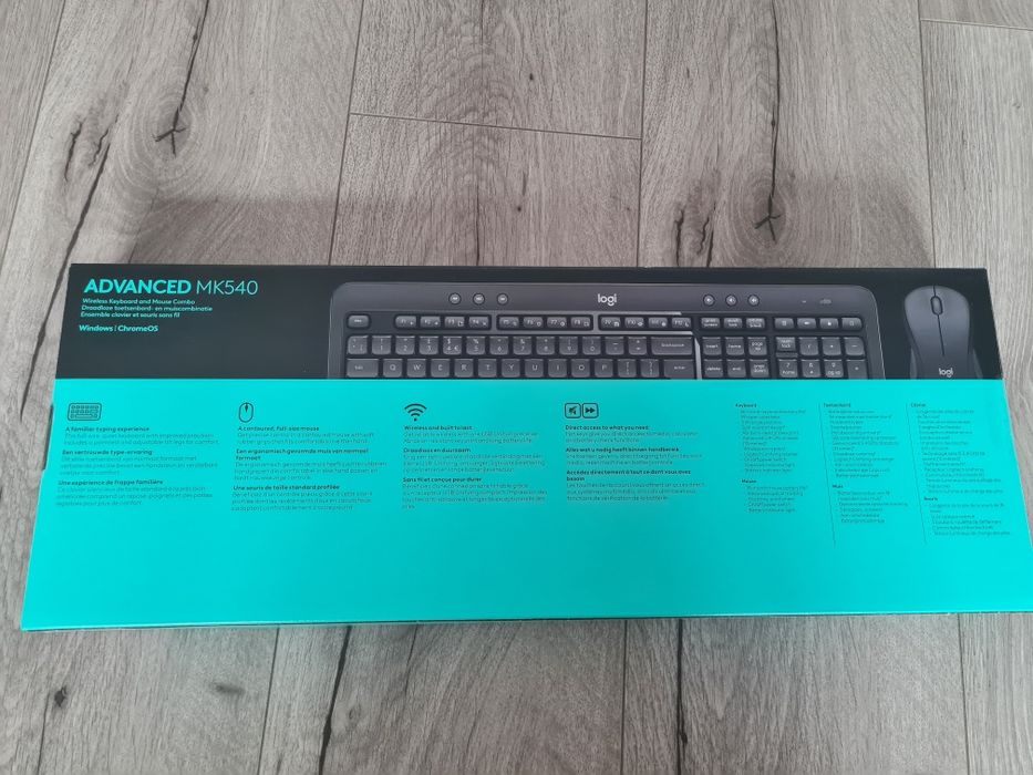 Set nou tastatura-+mouse wireless Logitech, sigilat