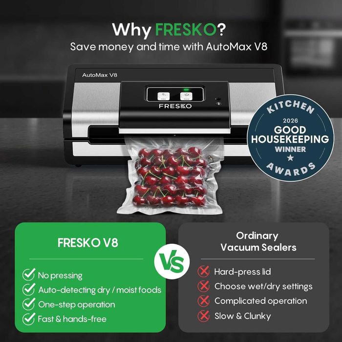 Aparat Vidat Alimente Automat 95Kpa - Cutter - 2 Role - Argintiu