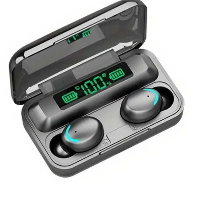 Căști cu bluetooth pt. telefon, tableta, PC, cu powerbank. NOI