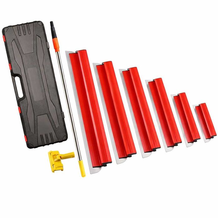 Set 6 gletiere otel inoxidabil – 15, 25, 40, 60, 80, 100 cm