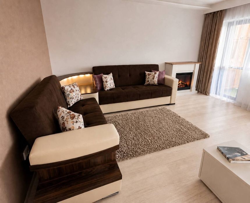 Apartament 3 camere, decomandat, conf 1,, spațios, complet mobilat și utilat,