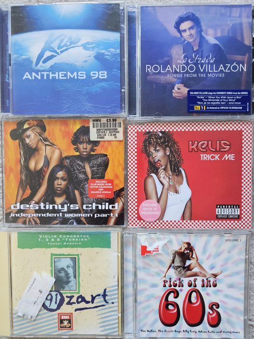 Оригинални компакт дискове от лична колекция