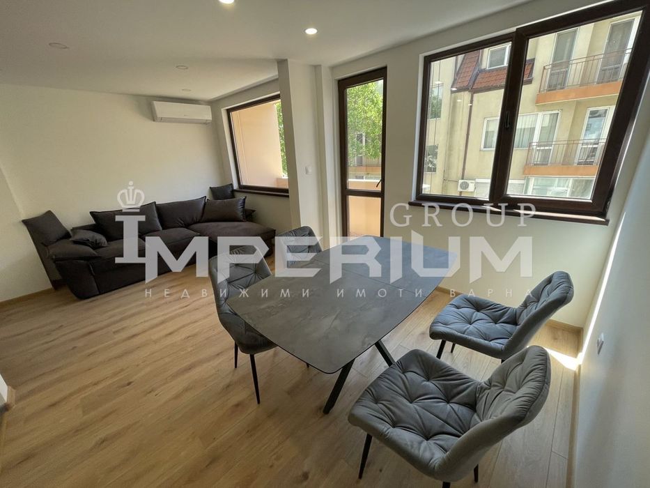 Дава се под наем Двустаен апартамент в Варна, Лятно кино Тракия - 65 кв.м за 612 € - Снимка #1