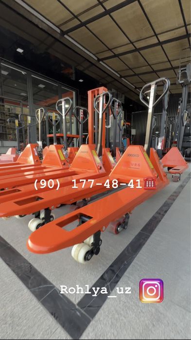 Roxli,Transpalet,Рохля,Транспалет  усилиный YURG Немецкий