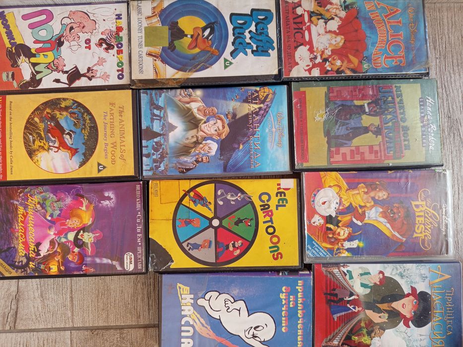 Видео касети  0.80€