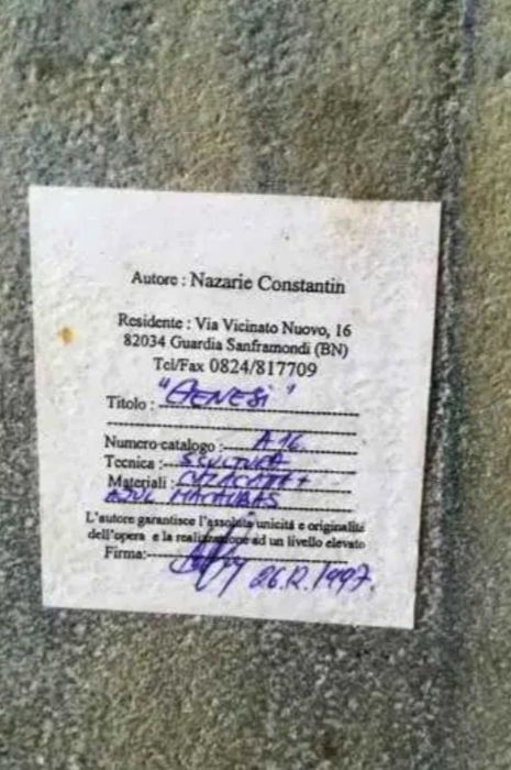 Sculptura marmura Geneza,