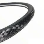 Калъф за волан от еко кожа с имитация плитка универсален 45см за бус к