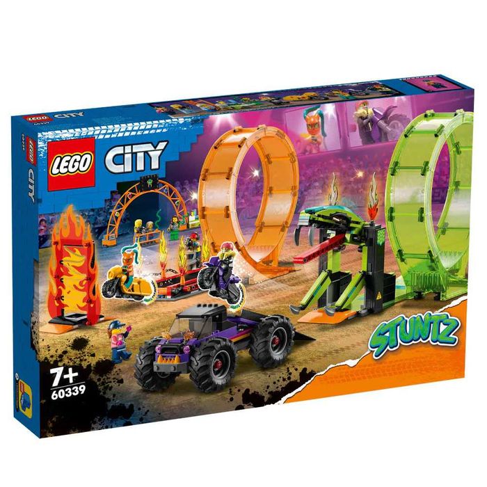 LEGO City Арена за каскади с два лупинга 60339 Лего