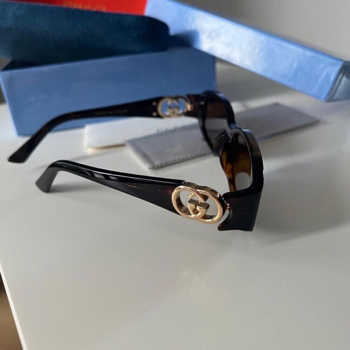Слънчеви очила Gucci GG1661s кафяв