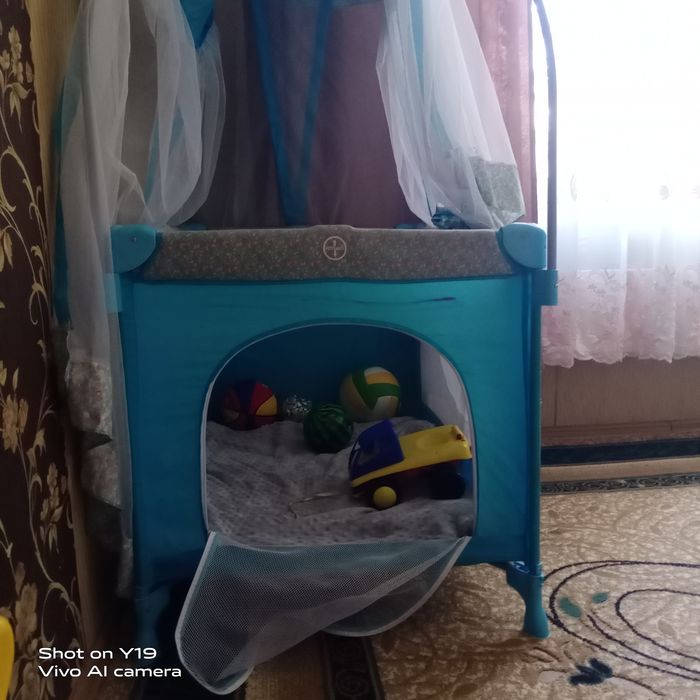 Детский манеж с колыбельной.