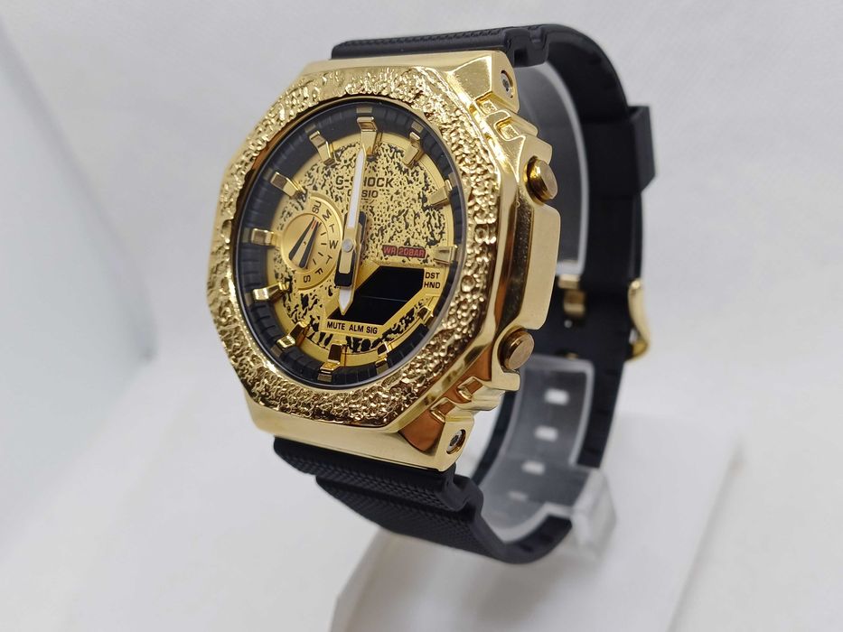 Ceas Sport BARBATI Casio g shock GM 2100mg Metal master gold .Nou, Garantie 2ani
