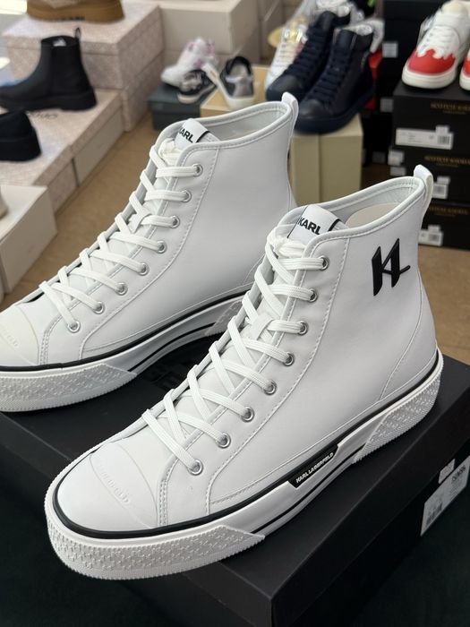 Мъжки кецове Karl Lagerfeld с малък дефект