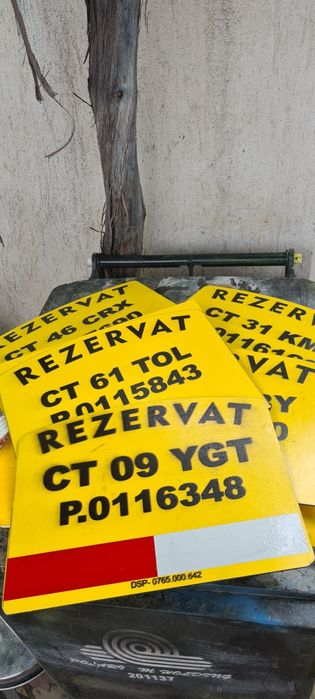 Placute parcare montaje Gratuit in oras 110 lei calitate extra lac UV