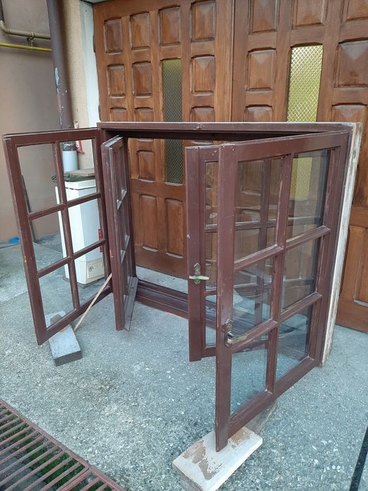 Ferestre lemn masiv stejar