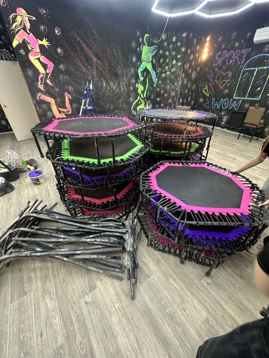 Батуты для фитнеса (29 штук)