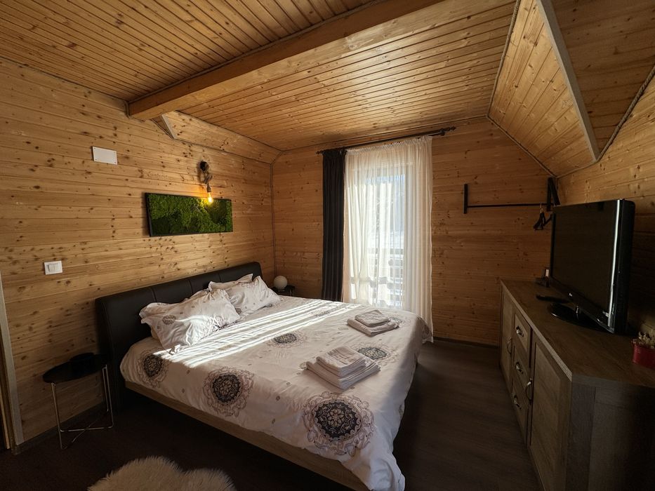 Cabana de inchiriat cu ciubar si sauna