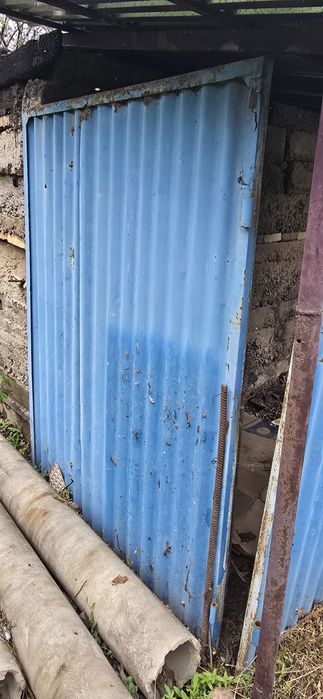 Ворота без калитки и стоек