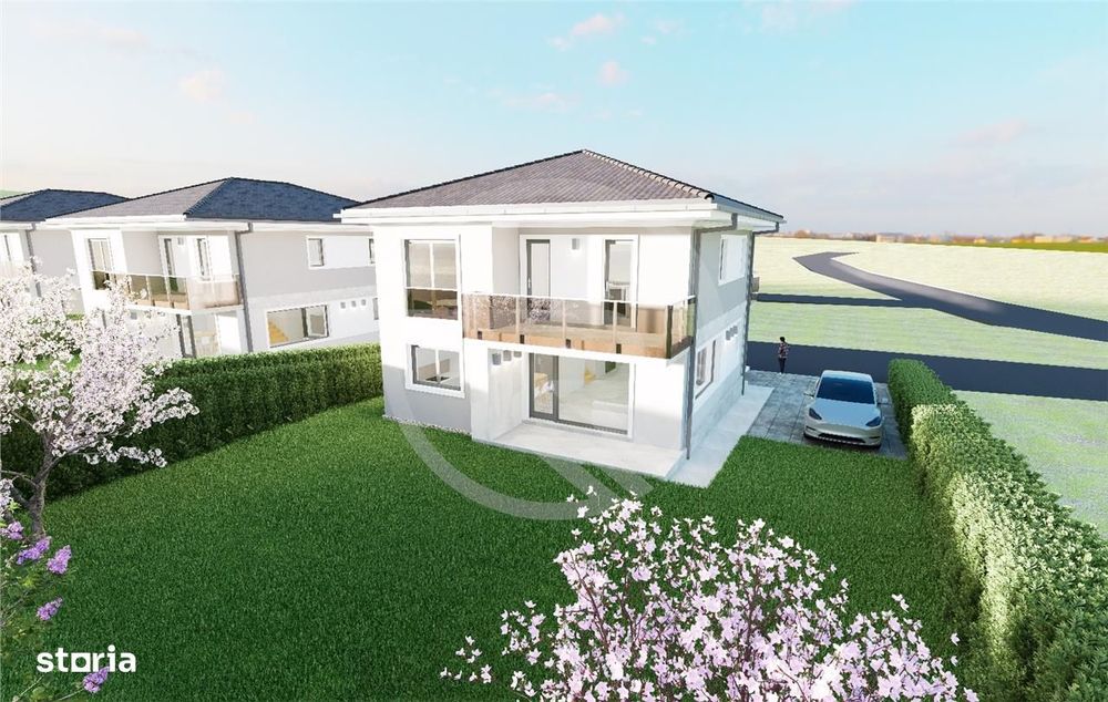 Casa Individuala situata in Chinteni,120 mp utili + suprafata teren 50