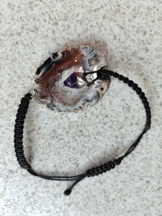 Brățară nouă felie de Quartz Brazilia