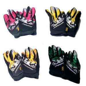 Вело ръкавици с пръсти - размер L - разлчни цветове