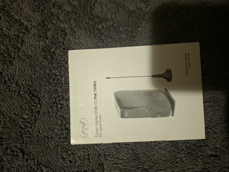 Vând receiver DVB-T2 tv 901