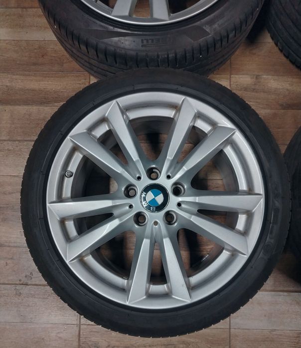 Jante R18 5x120 BMW echipate cu anvelope premium dot 2024 + senzori de