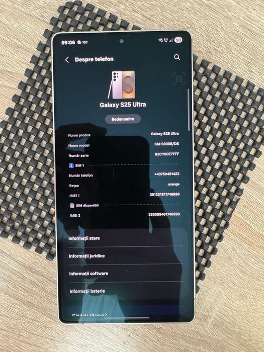 Samsung S25 Ultra 512 GB