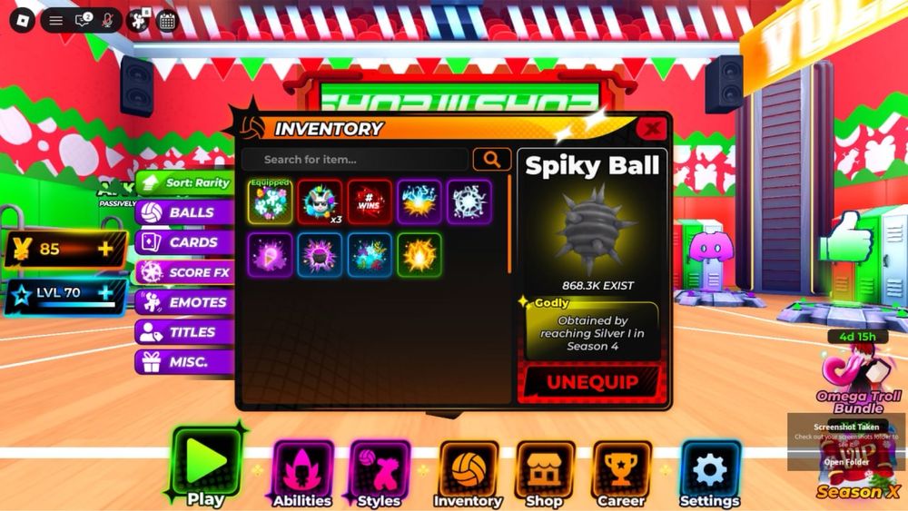 Аккаунт volleyball legends