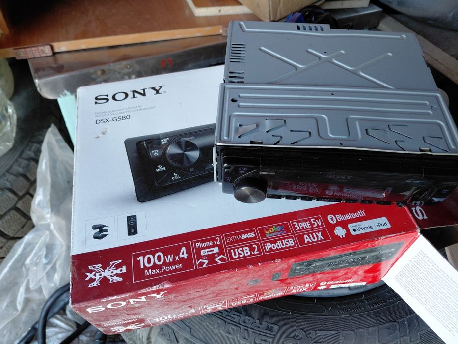Магнитола Sony DSX-GS80 1 DIN
