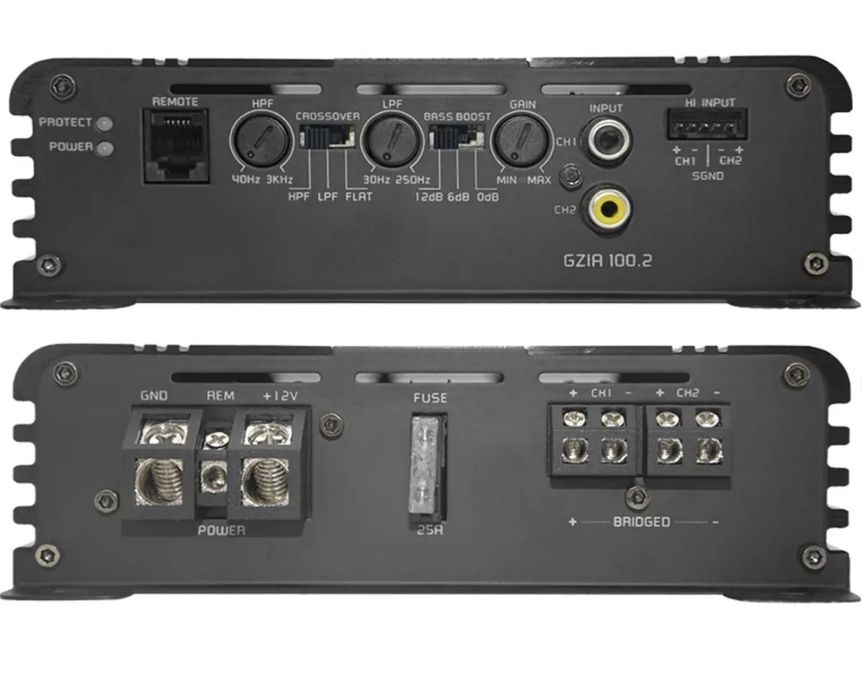 Amlificator Graundzero 300w plus tun bass Alpine 300w