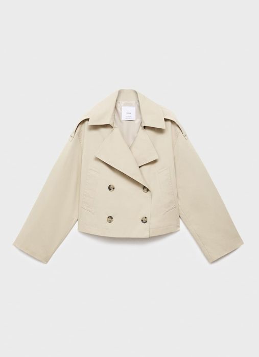 Trenci scurt nou Mango