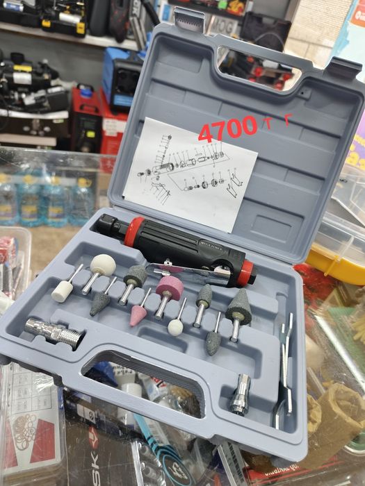 Бур Машинка от компрессора и 220в