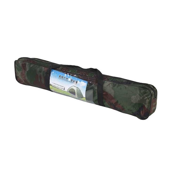 Къмпинг палатка, камуфлаж, 200x200x135cm, водоустойчива, UV защита