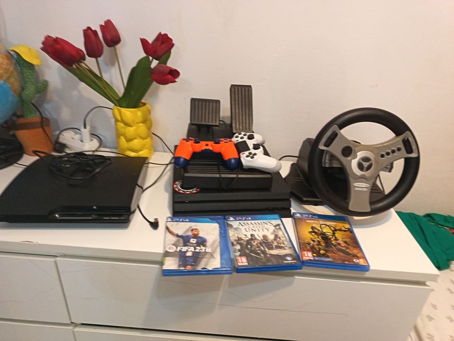 Vand ps3 ps4 volan și pedale